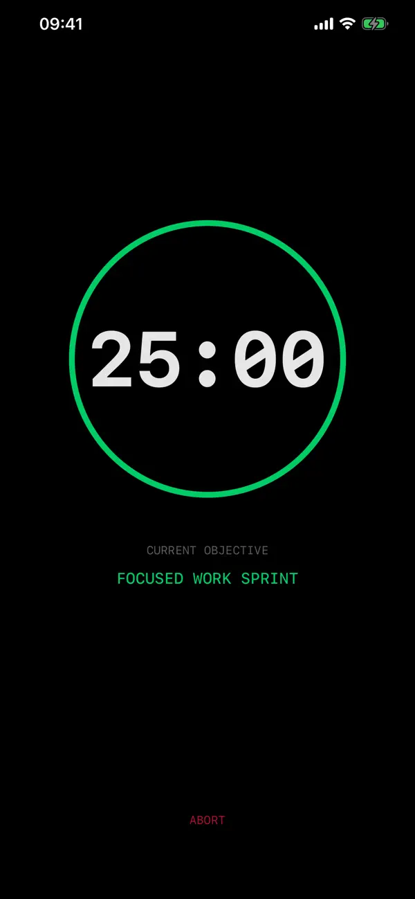 Focus Protocol screenshot
