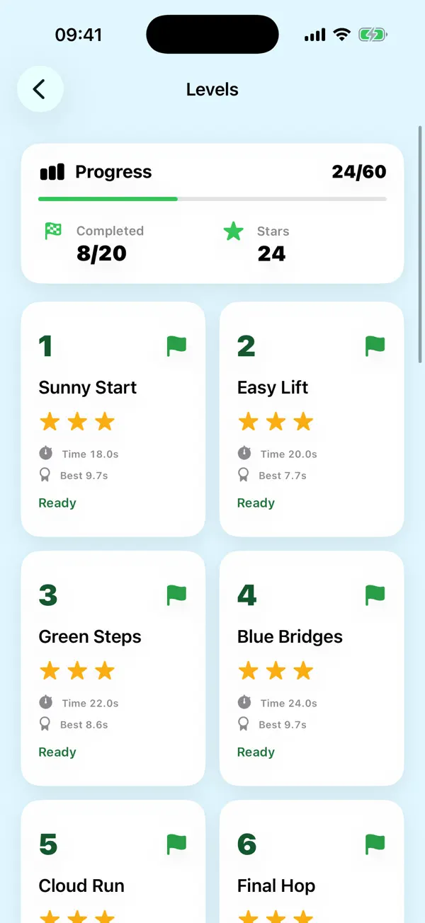 Hopway screenshot
