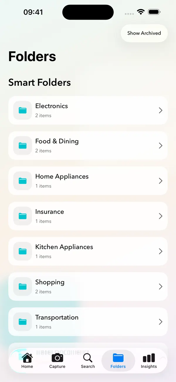 SnapSort - AI document scanner screenshot