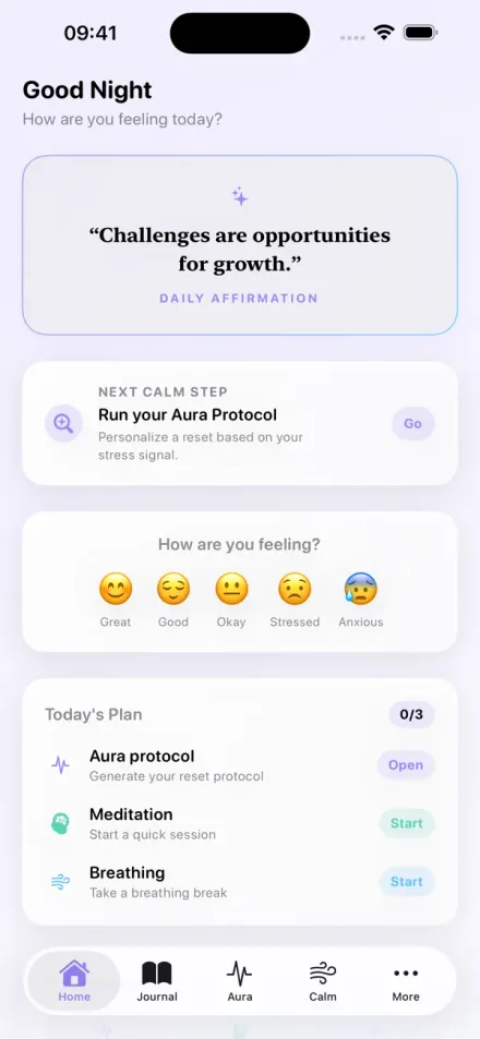Aura – Calm & Focus screenshot
