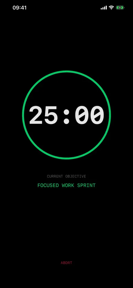 Focus Protocol screenshot