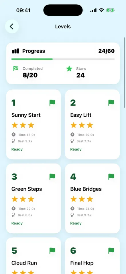 Hopway screenshot