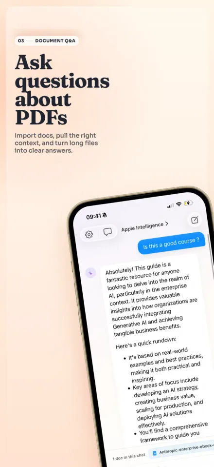 Own AI: Private Chat screenshot