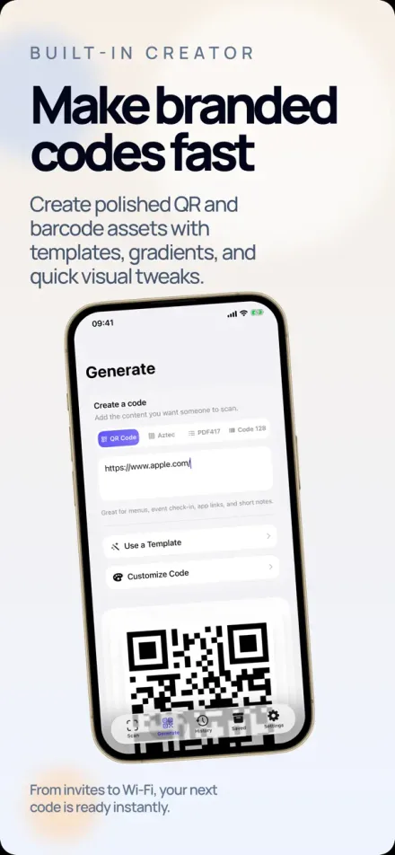 Scanly: QR & Barcode screenshot