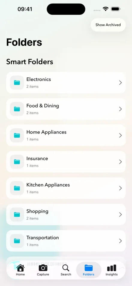 SnapSort - AI document scanner screenshot