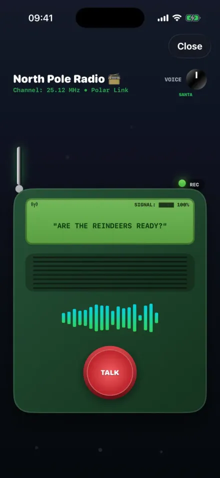 Talk to Santa Magic screenshot