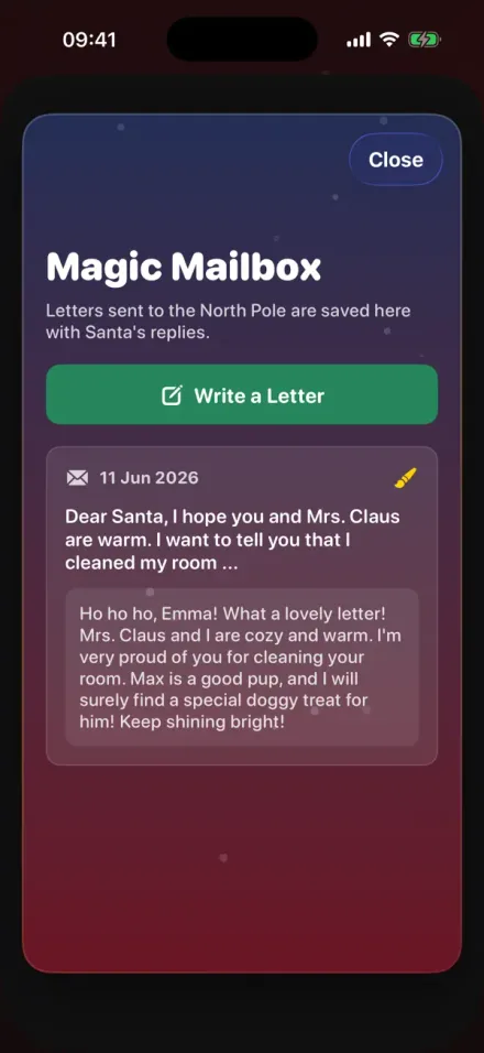 Talk to Santa Magic screenshot